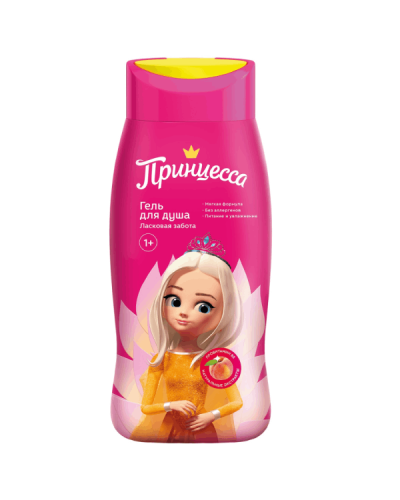 Uşaq üçün duş geli Princessa mehriban qayğı 250 ML 4650092451196