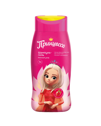 Uşaq üçün şampun-gel Princessa zərif baxım 250 ML 4650092451189