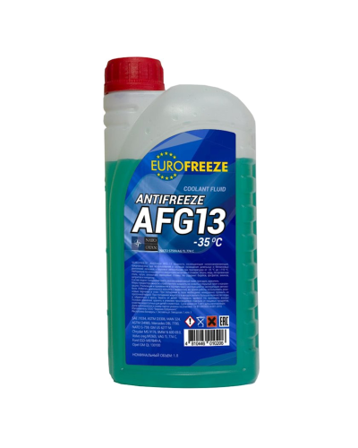 Antifriz Eurofreeze AFG 13 (-35) Yaşıl 1 lt