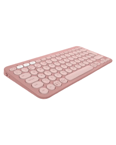 Keyboard Logitech Pebble Keys 2 K380S Rose