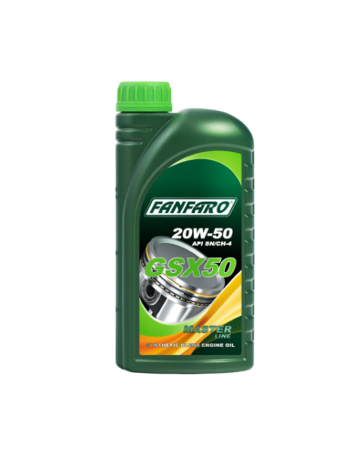 Mühərrik yağı Fanfaro GSX-50 Universal SAE 20W-50 1L Special
