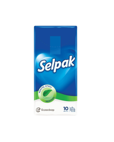 Cib salfetləri Selpak Menthol 8690530001343
