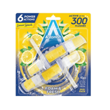 Tualet təmizləyici blok Astonish Foam&Fresh Lemon Splash 2 əd 5060060212916