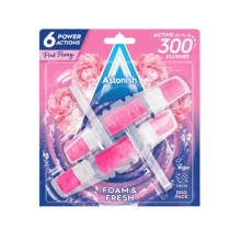 Tualet təmizləyici blok Astonish Foam&Fresh Çəhrayi pion 2 əd 5060060212923