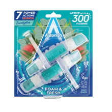 Tualet təmizləyici blok Astonish Foam&Fresh Evkalipt 2 əd 5060060212930