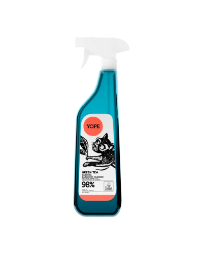 Hamam və duş üçün təmizləyici vasitə Yope Yaşıl çay 750 ML 5905279370111