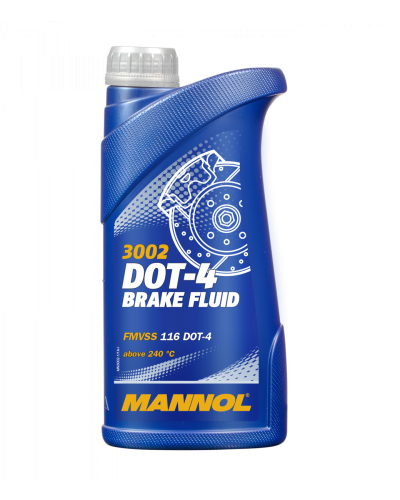 Mannol 3002 DOT 4 1L Plastic