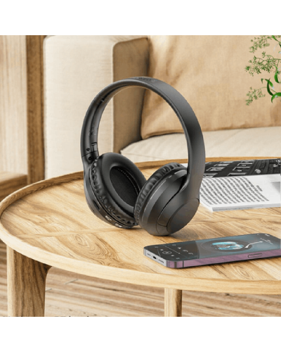 Qulaqlıq Borofone BO23 Glamour BT On Ear Black