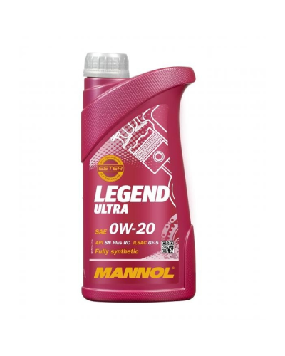 Mühərrik yağı Mannol Legend Ultra SAE 0W-20 1L Special