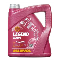 Mühərrik yağı Mannol Legend Ultra SAE 0W-20 4L Special