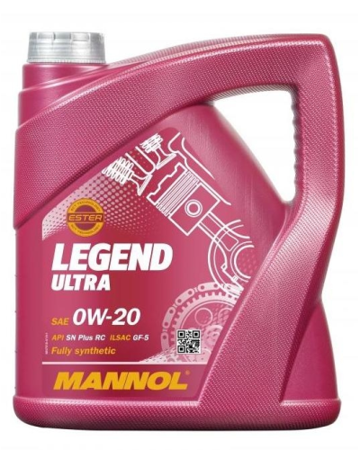 Mühərrik yağı Mannol Legend Ultra SAE 0W-20 4L Special