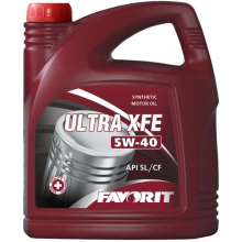 Mühərrik yağı Favorit Ultra XFE SAE 5W-40 5L Plastic