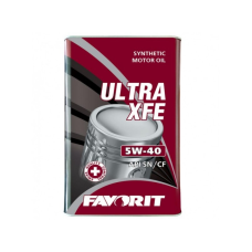 Mühərrik yağı Favorit Ultra XFE SAE 5W-40 5L Metal
