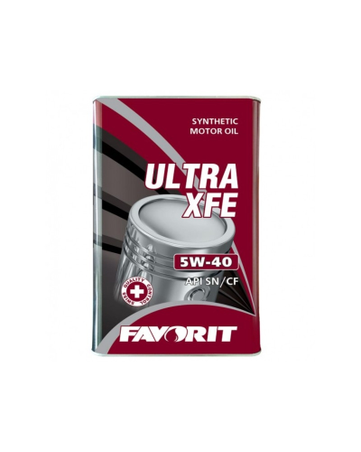 Mühərrik yağı Favorit Ultra XFE SAE 5W-40 5L Metal