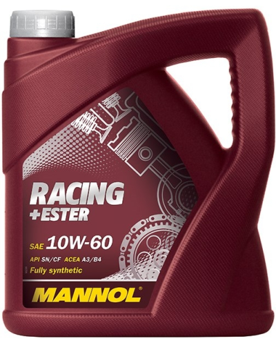 Mühərrik yağı Mannol Racing + Ester SAE 10W-60 4L Special