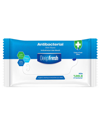 Nəm salfet Deep Fresh antibakterial 15 ədəd 8681554613254