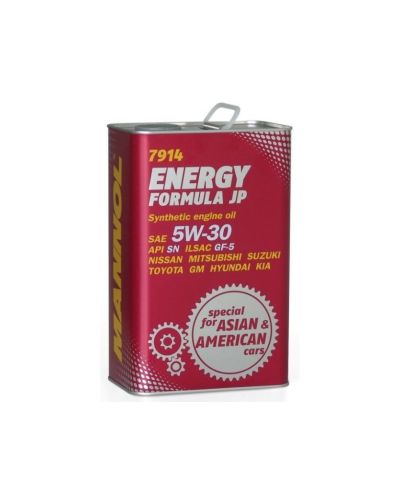 Mühərrik yağı Mühərrik yağı Mannol Energy Formula JP SAE 5W-30 1L Metal