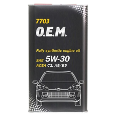 Mühərrik yağı Mannol 7703 O.E.M. For Peugeot-Citroen SAE 5W-30 4L Metal