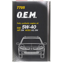 Mühərrik yağı Mannol 7705 O.E.M. For Renault-Nissan SAE 5W-40 4L Metal