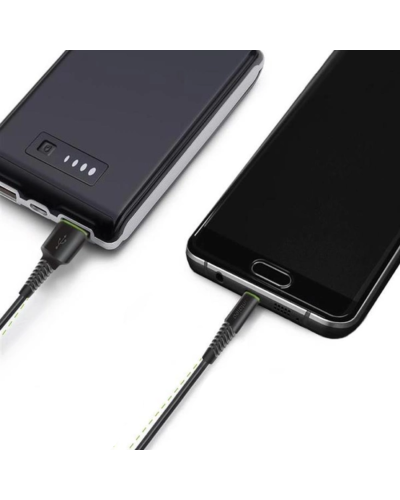Intaleo USB to Type-C Cable 0.2m Black