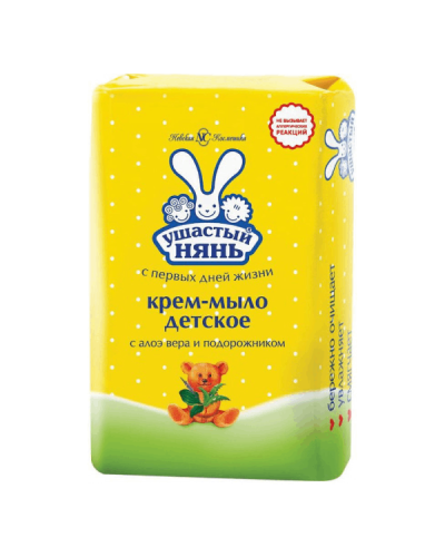 Uşaq üçün krem sabun Ушастый нянь Aloe 90 GR 4600697101996
