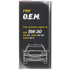 Mühərrik yağı Mannol 7707 O.E.M. For Ford-Volvo SAE 5W-30 5L Metal