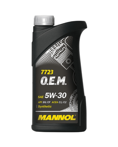 Mühərrik yağı Mannol 7723 O.E.M. For Land Rover, Jaguar SAE 5W-30 1L Special