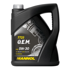 Mühərrik yağı Mannol 7723 O.E.M. For Land Rover, Jaguar SAE 5W-30 5L Special