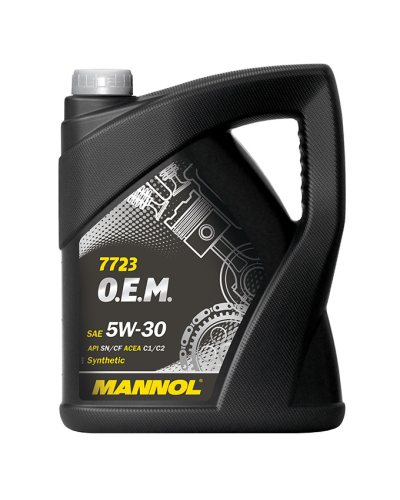 Mühərrik yağı Mannol 7723 O.E.M. For Land Rover, Jaguar SAE 5W-30 5L Special