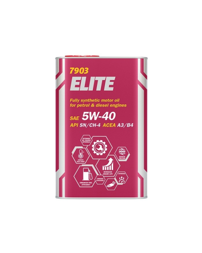 Mühərrik yağı Mannol Elite SAE 5W-40 1L Metal