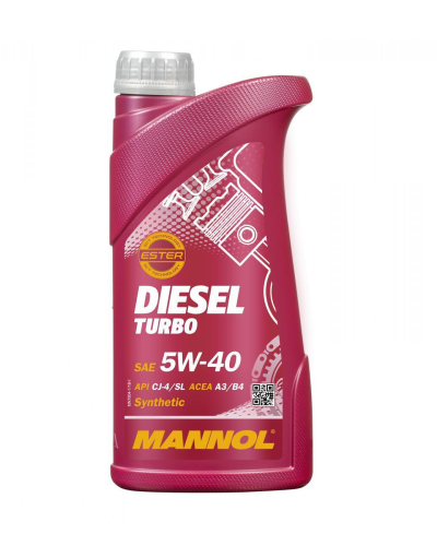 Mühərrik yağı Mannol Diesel Turbo SAE 5W-40 1L Special