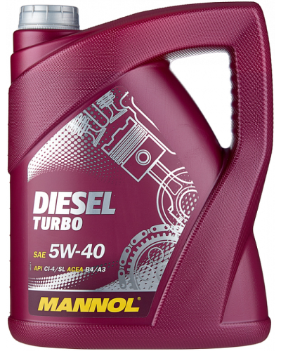 Mühərrik yağı Mannol Diesel Turbo SAE 5W-40 5L Special