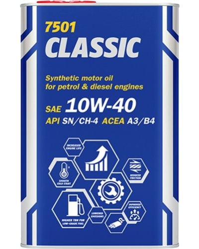Mannol Classic SAE 10W-40 1L Metal