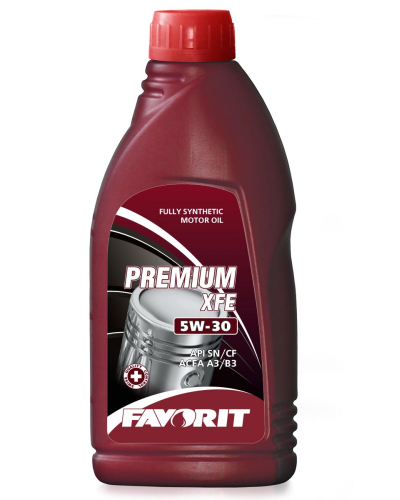 Mühərrik yağı Favorit Premium XFE SAE 5W-30 1L Plastic