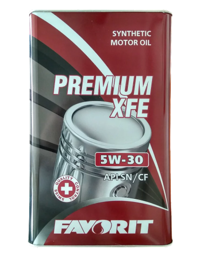 Mühərrik yağı Favorit Premium XFE SAE 5W-30 1L Metal