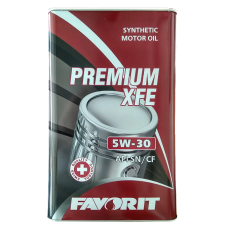 Mühərrik yağı Favorit Premium XFE SAE 5W-30 4L Metal