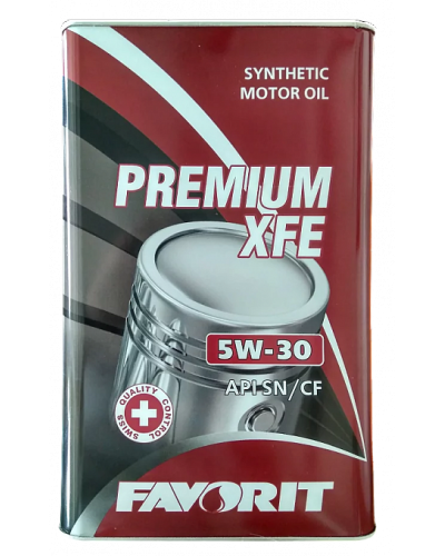 Mühərrik yağı Favorit Premium XFE SAE 5W-30 4L Metal