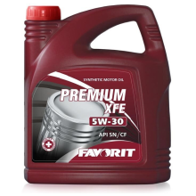 Mühərrik yağı Favorit Premium XFE SAE 5W-30 5L Plastic