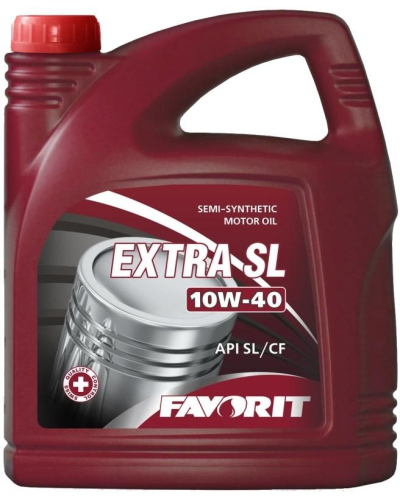 Mühərrik yağı Favorit Extra SL Semi-synthetic SAE 10W-40 4L Plastic