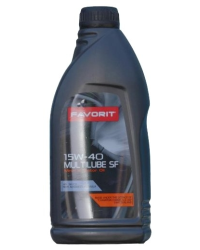 Mühərrik yağı Favorit Multilube SF Universal SAE 15W-40 1L Plastic