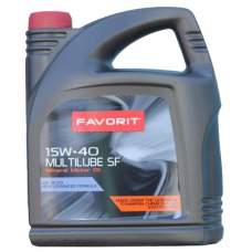 Mühərrik yağı Favorit Multilube SF Universal SAE 15W-40 4L Plastic