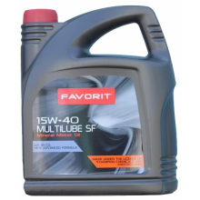 Mühərrik yağı Favorit Multilube SF Universal SAE 15W-40 5L Plastic