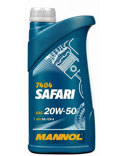 Mühərrik yağı Mannol Safari SAE 20W-50 1L Special