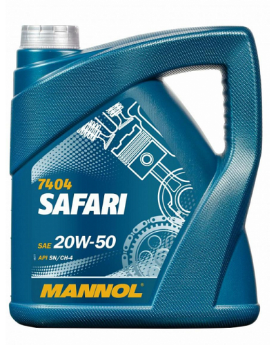 Mühərrik yağı Mannol Safari SAE 20W-50 4L Special