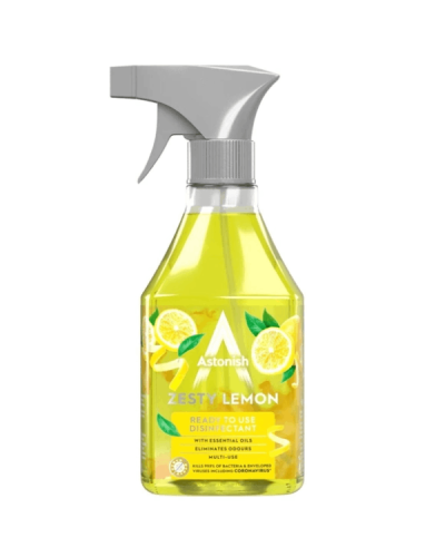 Dezinfeksiya üçün sprey Astonish Limon 500 ML 5060060212558