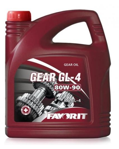 Sürətlər qutusu üçün yağ Favorit API GL-4 SAE 80W-90 4 lt