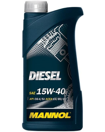 Mühərrik yağı Mannol Diesel SAE 15W-40 1L Special