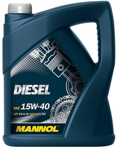 Mühərrik yağı Mannol Diesel SAE 15W-40 5L Special