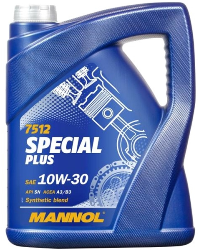 Mühərrik yağı Mannol 7512 Special Plus SAE 10W-30 5L Special