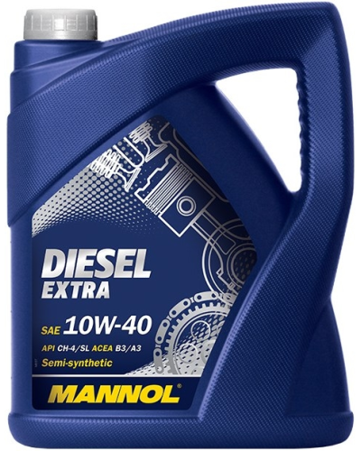 Mühərrik yağı Mannol Diesel Extra 10W-40 5L Special